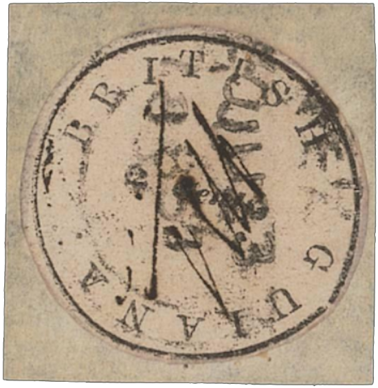 英属英属圭亚那“棉纺车”邮票