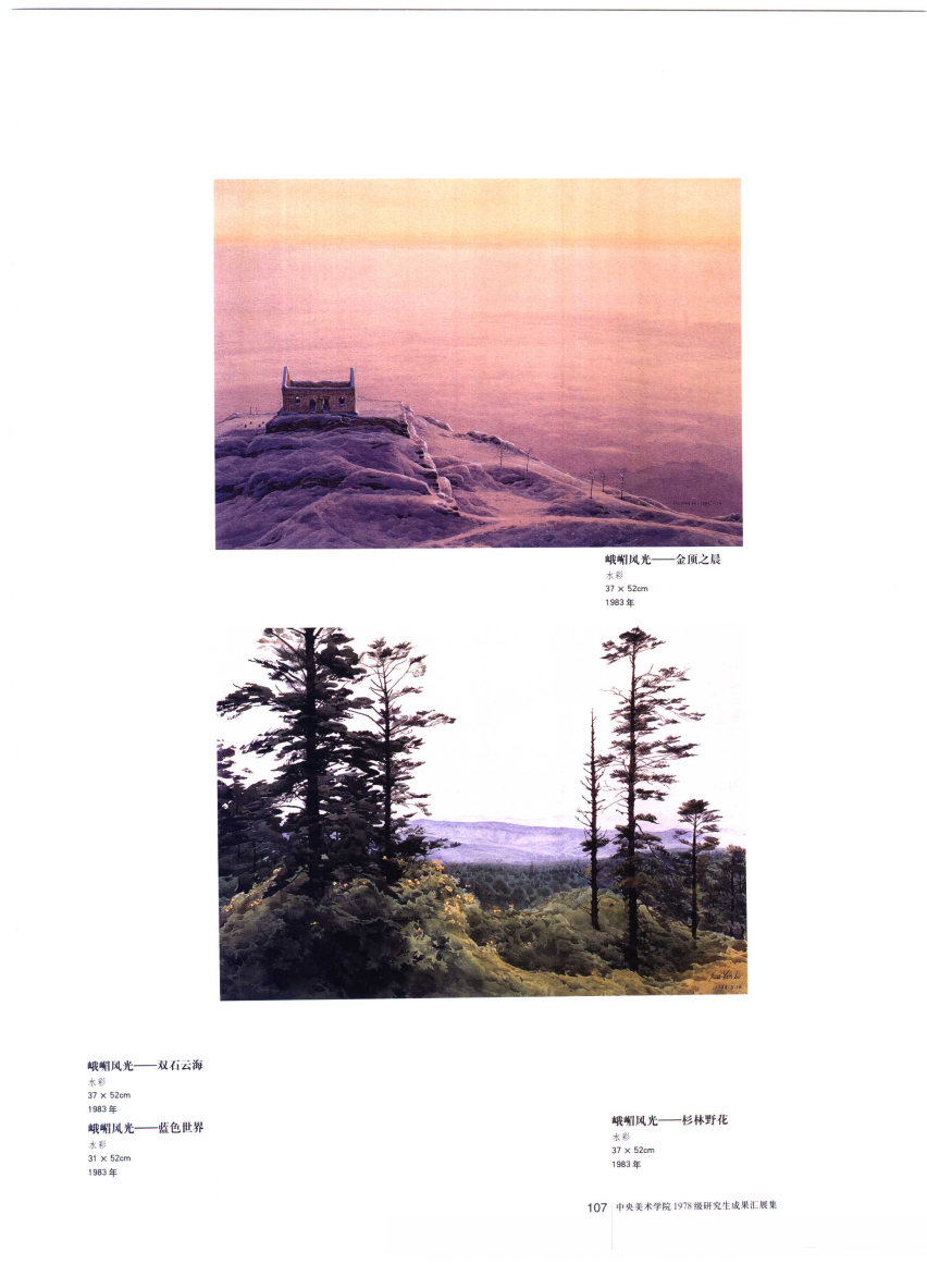 T100《峨眉风光》邮票