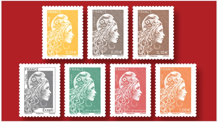 法国邮政普通邮票