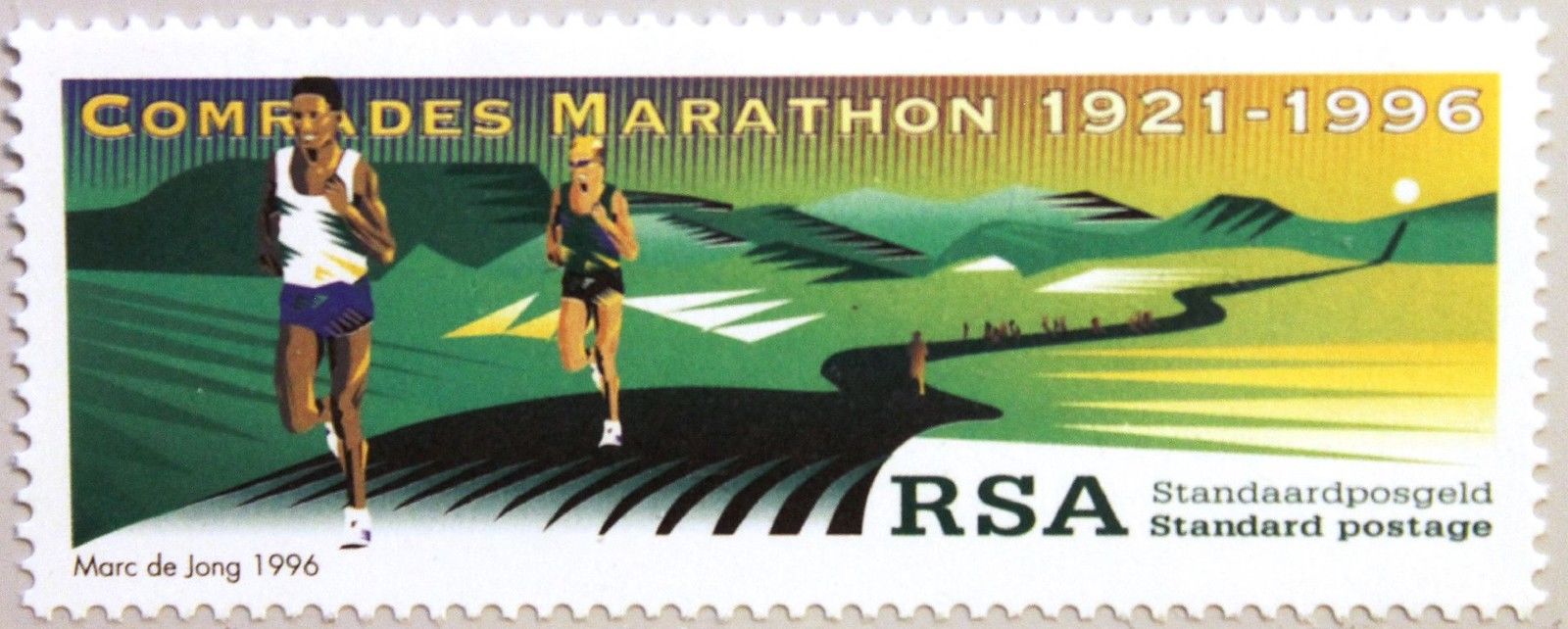 《马拉松》特种邮票