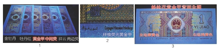 第四版纸币荧光版